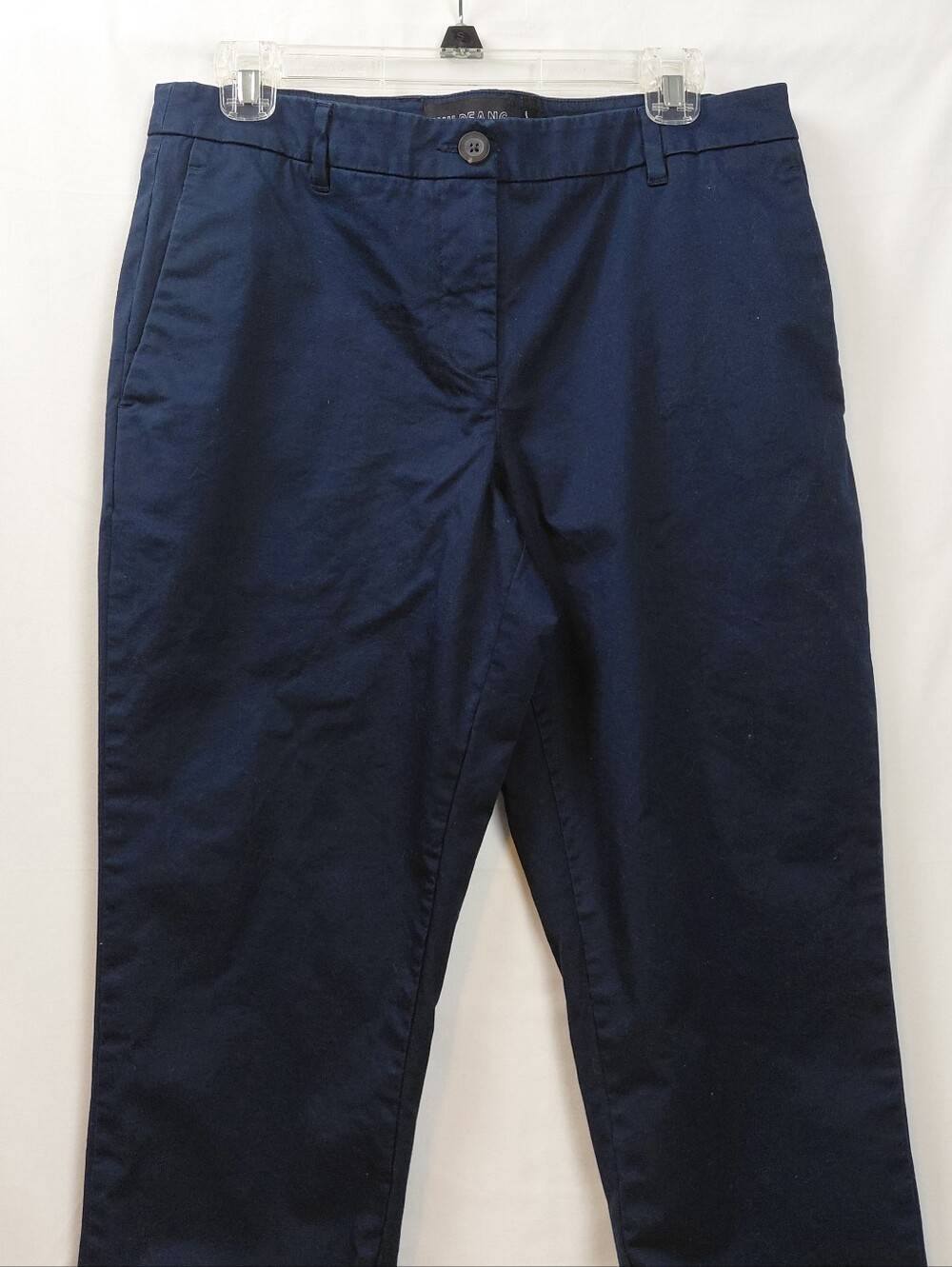 Wildfang The Essential Trouser Size 8 Navy Blue Cuff